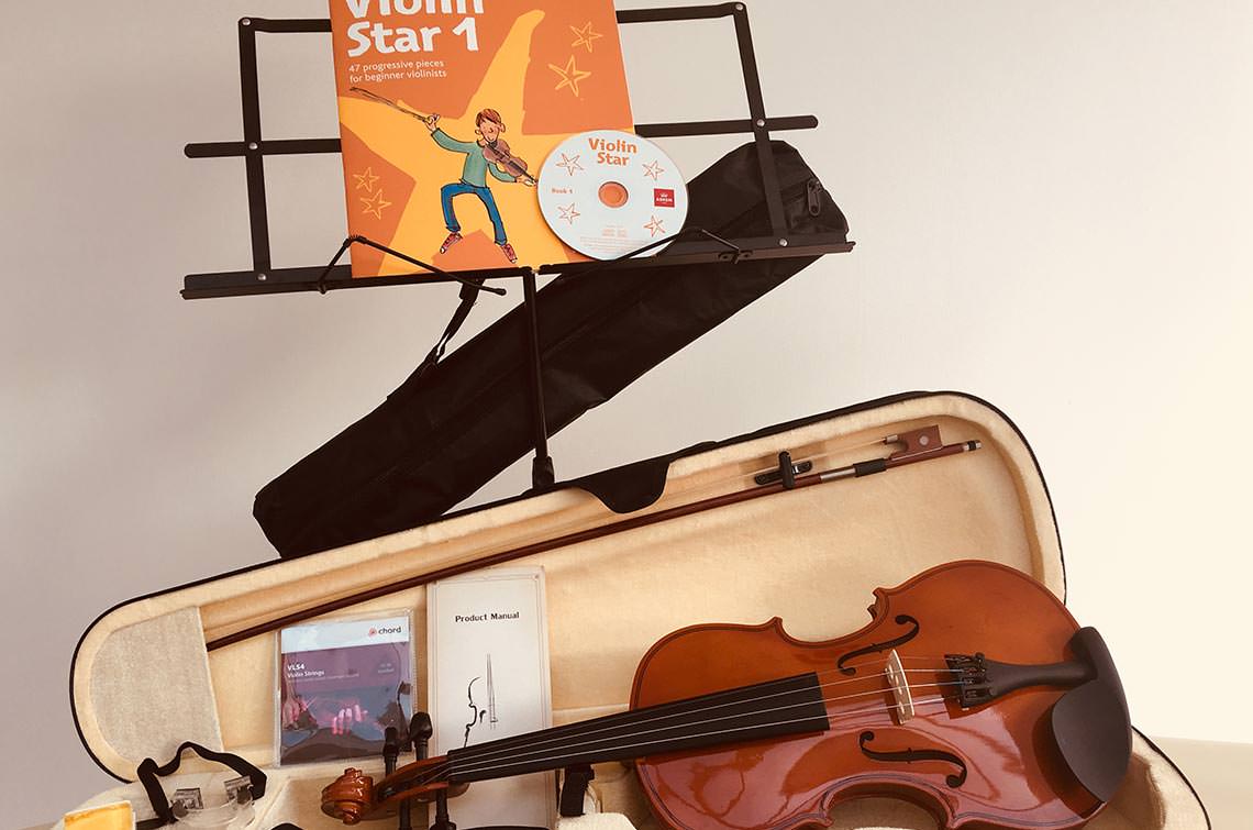 Violin Music and Stand